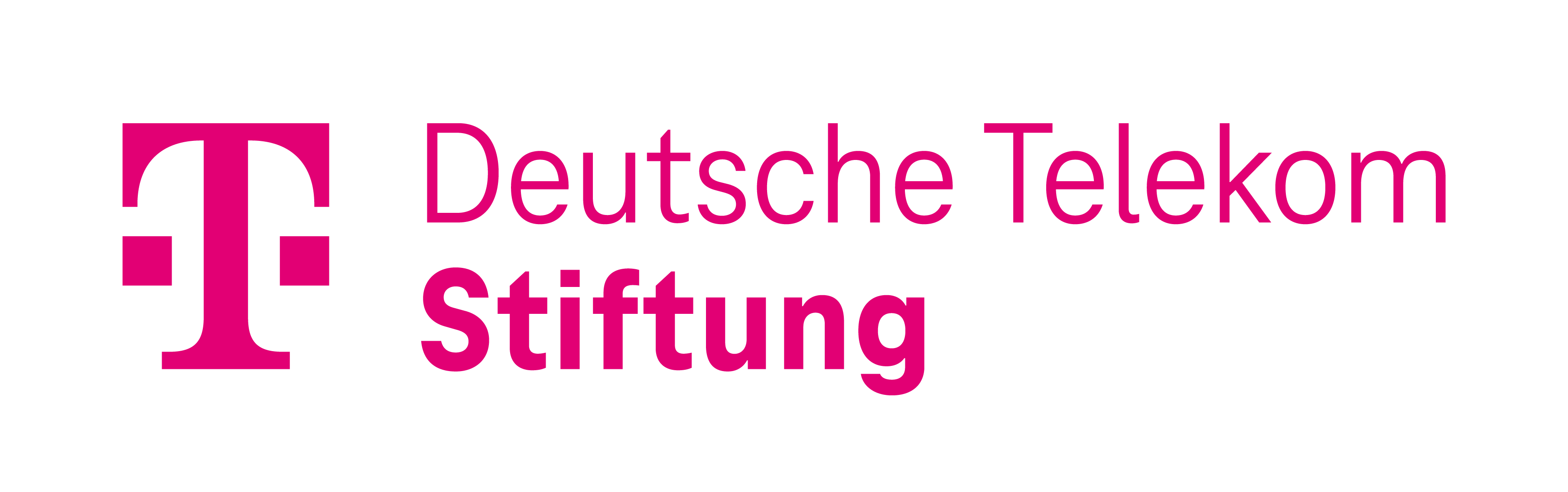 Logo der Deutsche Telekom Stiftung