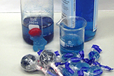 Blaumachen im Schlerlabor