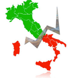 Italien Zwischen Norden Und Suden